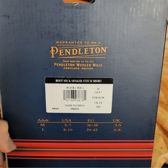 Pendleton Boot Socks - Picture 3 of 3